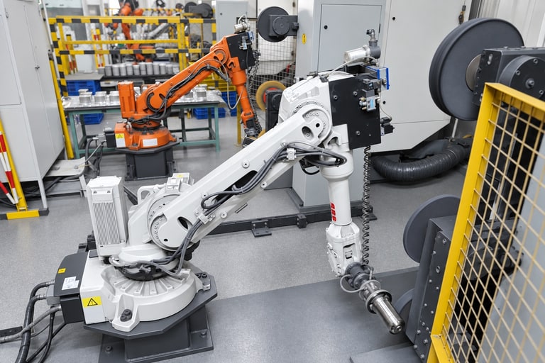 Robotic polishing of metal components