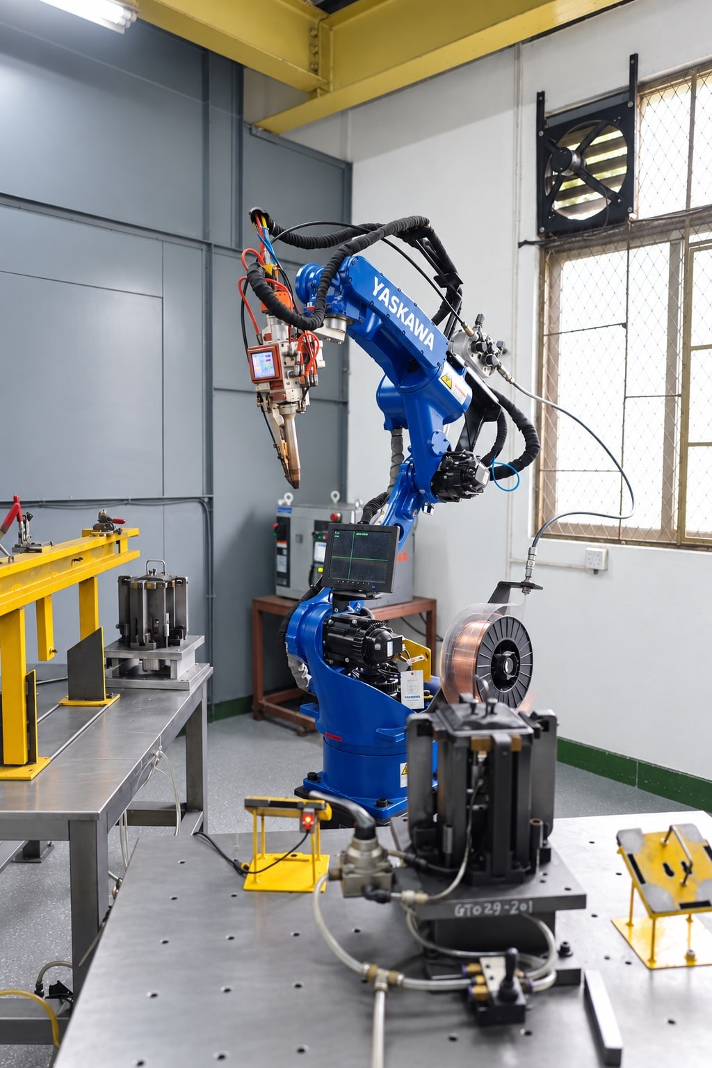 Robotic welding equipment