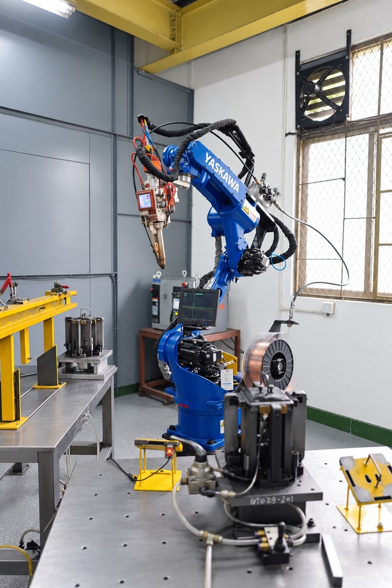 Robotic welding equipment