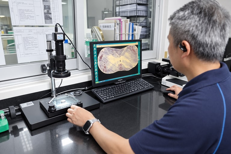 Magnified inspection of product details