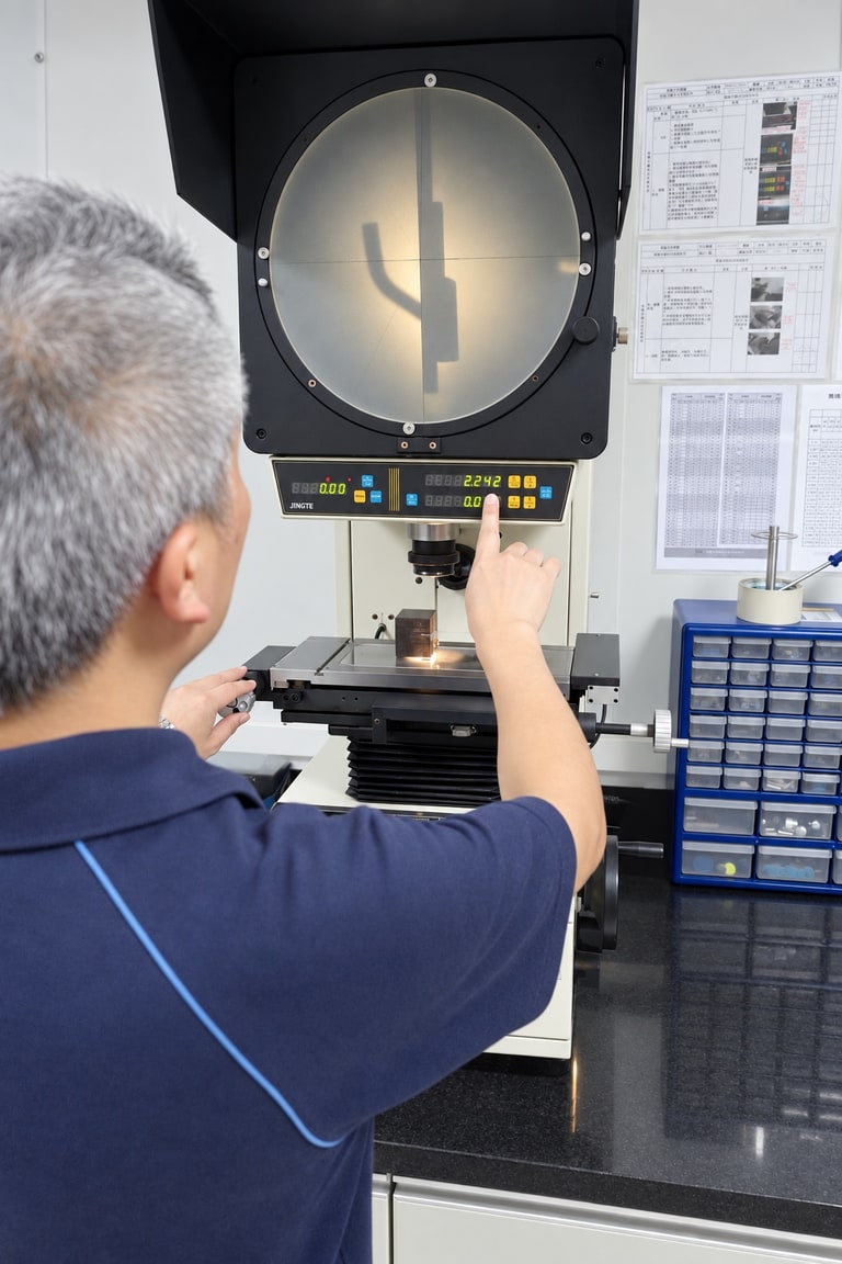 Optical profile measurement