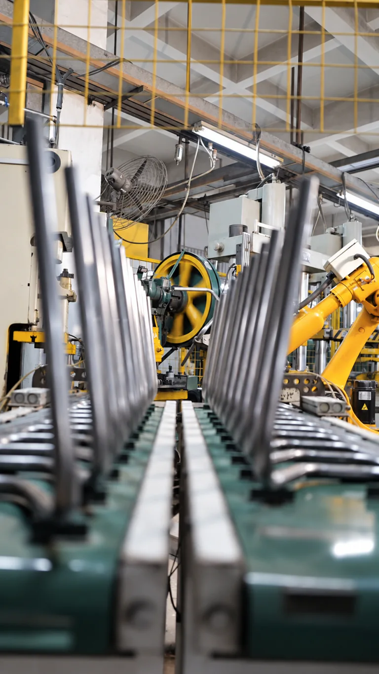 Robotic handling of chair-frame components