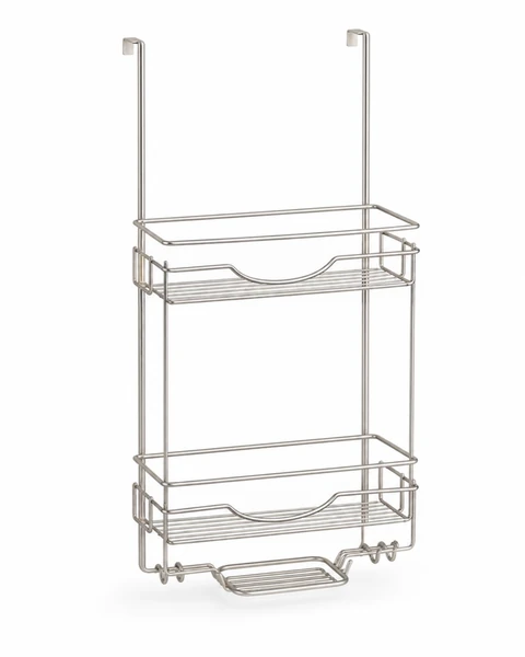Adjustable Over-Glass Shower Caddy