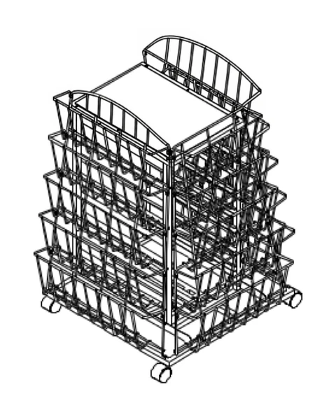 360° Rotating Display Rack